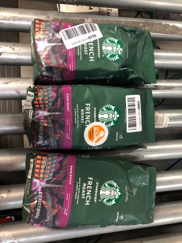 Photo 3 of *NON REFUNDABLE* - STARBUCKS® French Roast – Ground Coffee 18oz -1.125 Pound (Pack of 3) - EXP 9/23