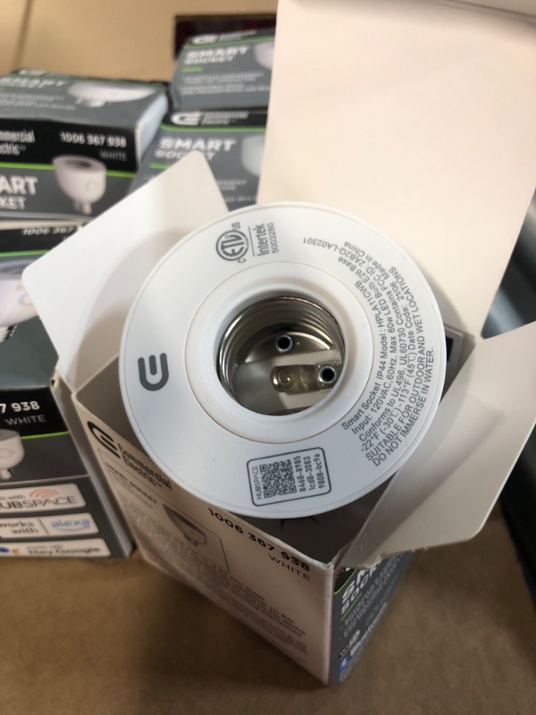 Photo 1 of *NON REFUNDABLE* - Indoor/Outdoor Smart Screw-Based Lighting Socket Powered by Hubspace