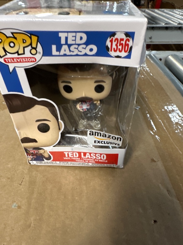 Photo 2 of Funko Pop! TV: Ted Lasso - Ted Lasso with Teacup, Amazon Exclusive