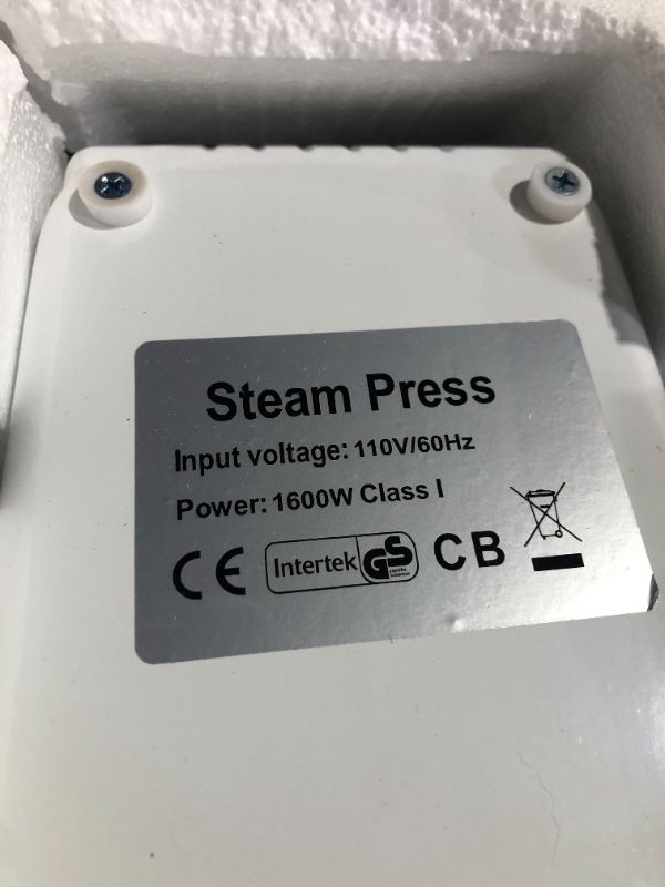 Photo 3 of **DOES NOT UNLOCK, DOES NOT POWER ON, USE FOR PARTS/NEEDS REPAIR** Electronic steam press, 26 inches professionals, results, and less time