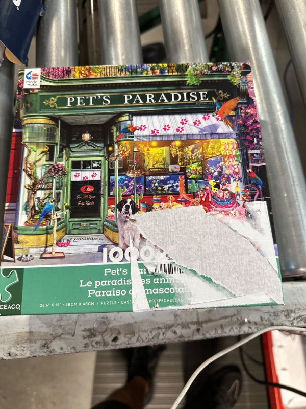 Photo 2 of Ceaco - Shop Windows - Pet's Paradise - 1000 Piece Jigsaw Puzzle