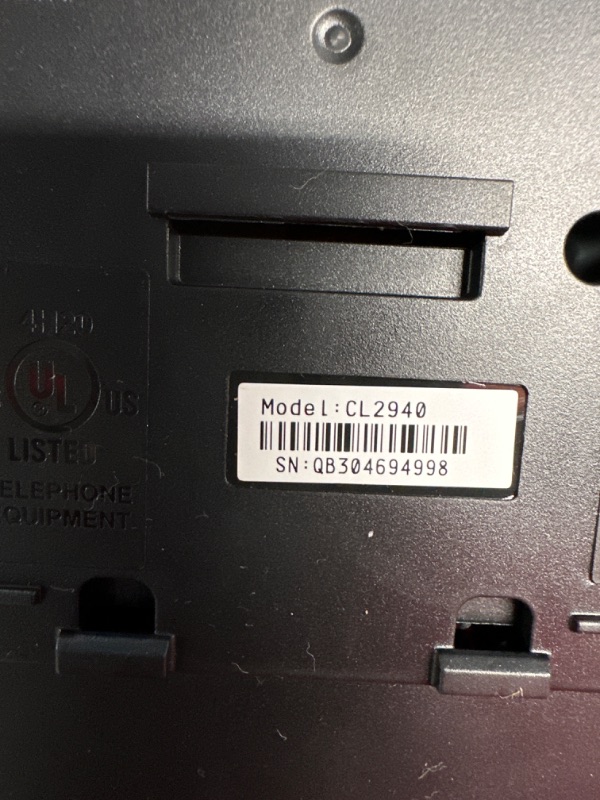 Photo 3 of AT&T CL2940 Corded Phone with Speakerphone, Extra-Large Tilt Display/Buttons, Caller ID/Call Waiting and Audio Assist, Black Pack of 1