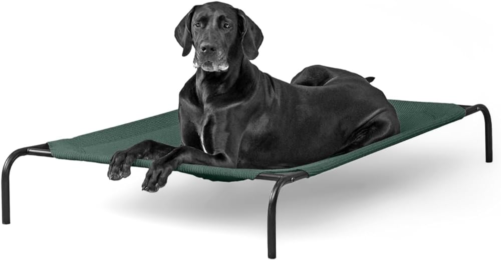 Photo 1 of **PARTS ONLY** Coolaroo 474676 Original Elevated Pet Bed, Extra Large, Brunswick Green