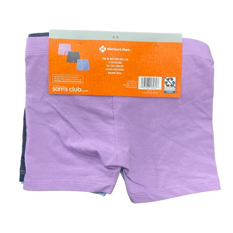 Photo 2 of Member's Mark Girl's 3-Pack Favorite Cartwheel Shorts
3T pack of 2