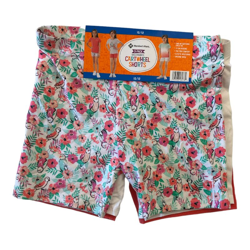 Photo 1 of Member's Mark Girl's 3-Pack Favorite Cartwheel Shorts 7/8
pack of 3