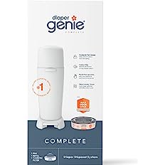 Photo 1 of * USED * 
Diaper Genie Complete Diaper Pail (White)