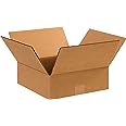 Photo 1 of 12 x 12 x 4 Corrugated Cardboard Boxes, Flat 12"L x 12"W x 4"H, Pack of 50