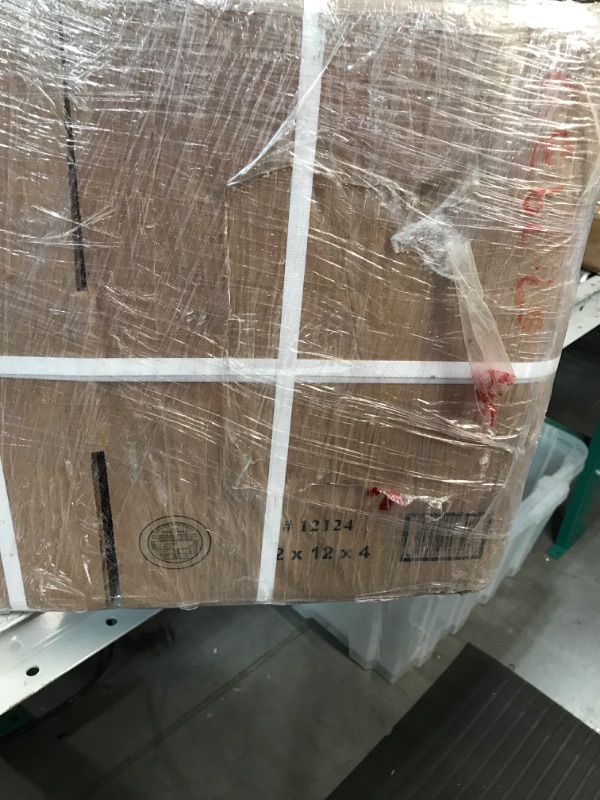 Photo 1 of 12 x 12 x 4 Corrugated Cardboard Boxes, Flat 12"L x 12"W x 4"H, Pack of 50