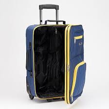 Photo 1 of * DAMAGED * 
Rockland Luggage Navy 28" 