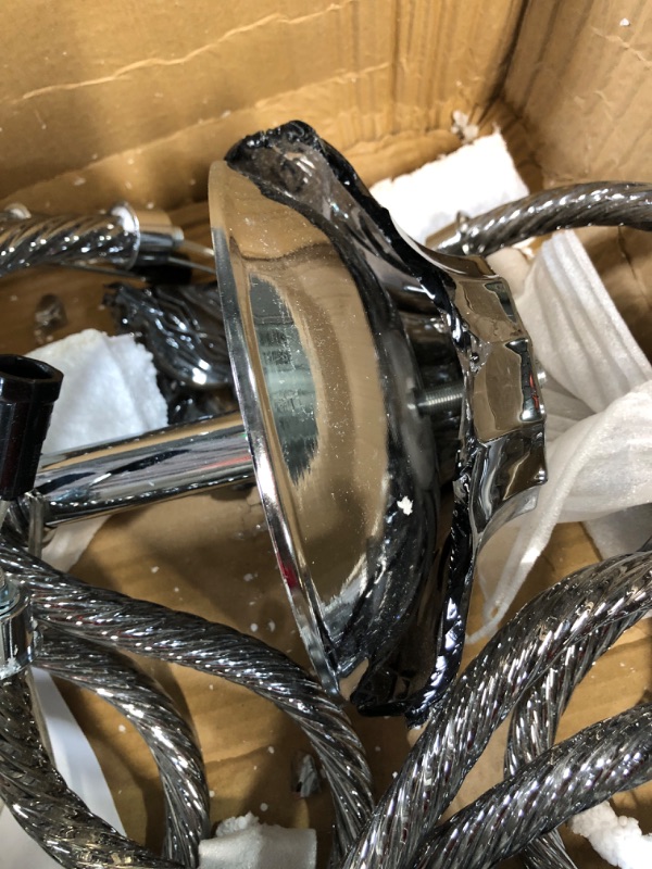 Photo 1 of * DAMAGED * 
UBOXIN CHANDELIER GRAY 