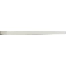 Photo 2 of  (White) Floating Wall Mountable Shelf with Invisible Brackets, White, 47.3-Inch 