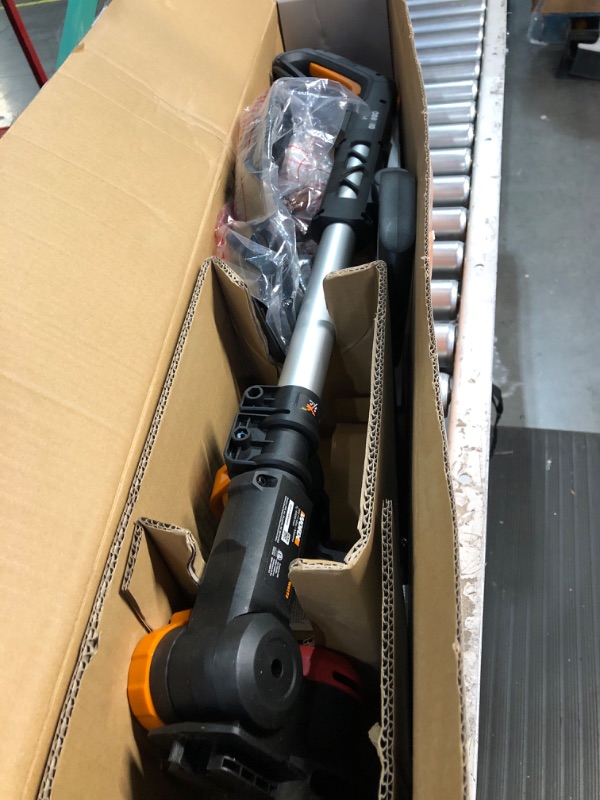 Photo 4 of * USED * 
Worx Nitro 20V Brushless 13” Cordless String Trimmer - WG173 (Battery & Charger Included)