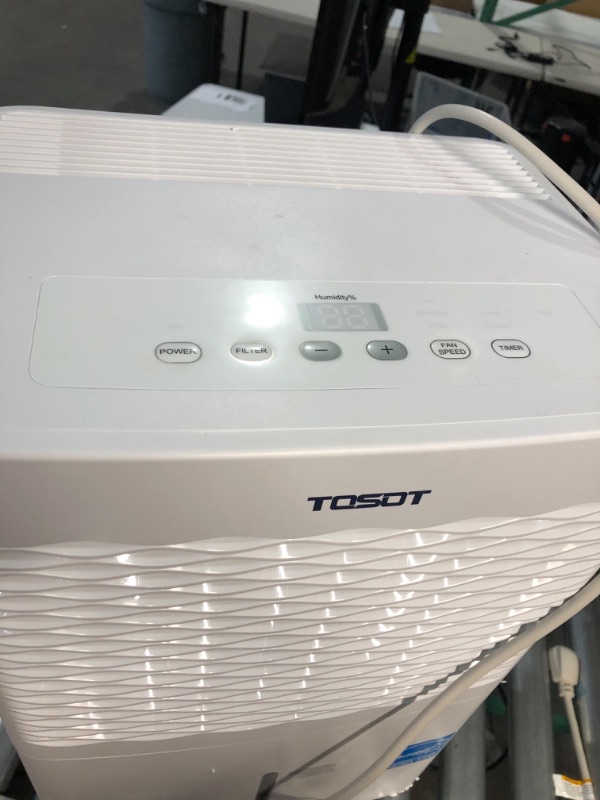 Photo 4 of * USED * 
TOSOT 35 Pint 3,000 Sq Ft Dehumidifier Energy Star - for Home, Basement, Bedroom or Bathroom - Super Quiet (Previous 50 Pint)