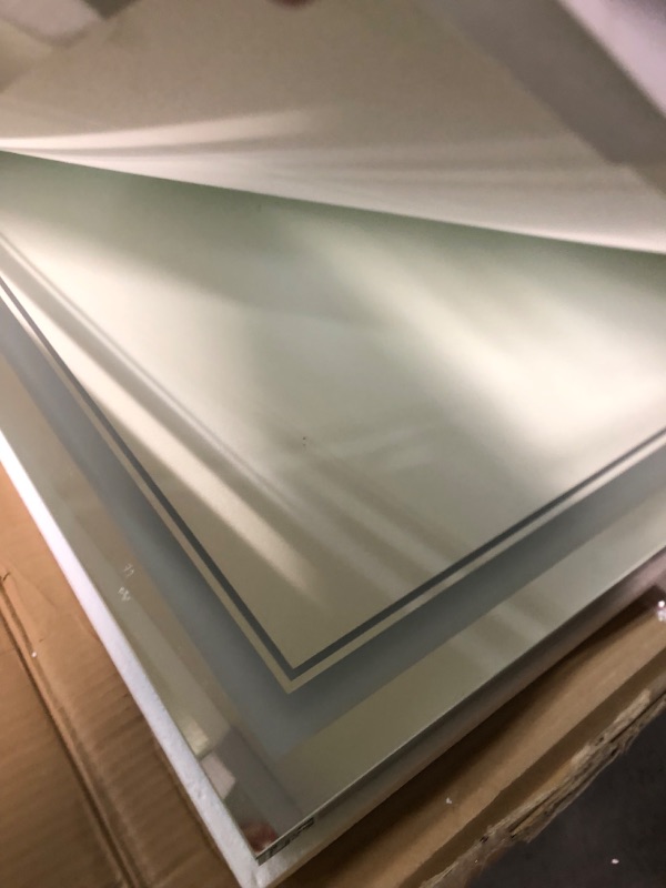 Photo 1 of 36 x 30 Inch LED Bathroom Mirror, Adjustable 3000K/4500K/6000K Lights