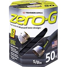 Photo 1 of * USED * 
zero-G 4001-50 Lightweight, Ultra Flexible, Durable, Kink-Free Garden Hose, 5/8-Inch by 50-Feet,Black