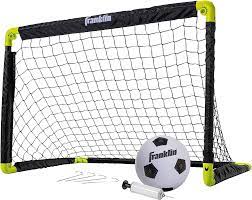 Photo 1 of * item used * item incomplete *
Franklin Sports Kids Mini Soccer Goal Set - Backyard/Indoor Mini Net + Ball Set with Pump - Portable Folding Youth Soccer Goal Set - 36" x 24"