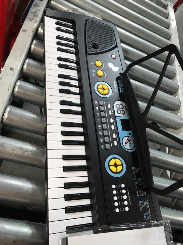 Photo 3 of * missing microphone/power cord *
Pyle Electric Keyboard 61 Keys-Portable Digital Musical Karaoke Piano Keyboard-10 Rhythms 16 Tones, 