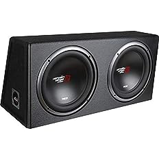 Photo 2 of Cerwin-Vega XE12DV XED Series Dual 12 Inch Loaded Subwoofer Enclosure with 1600W Max Power, 450 Watts RMS, Black