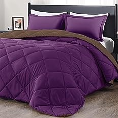 Photo 1 of * USED * 
downluxe King Size Comforter Set - Purple