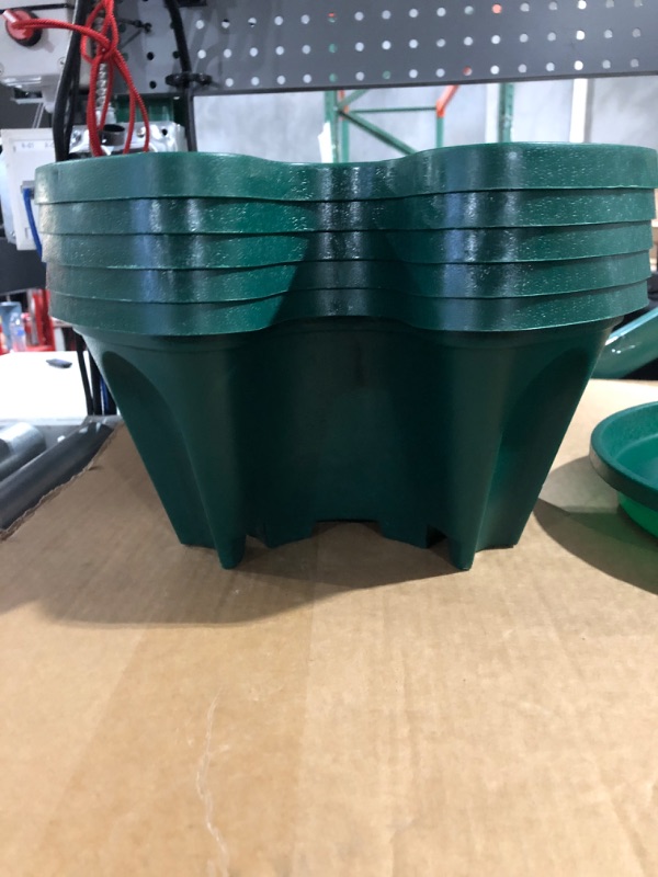 Photo 3 of (Used) 5 tier 24 Quart Indoor/Outdoor Stacking Planter with Drip Pan