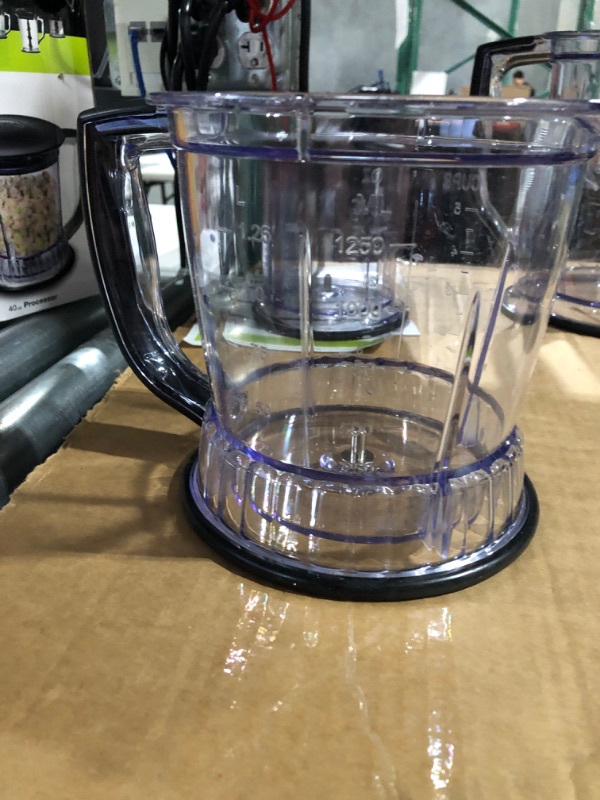 Photo 3 of (PARTS ONLY) Ninja QB1004 Blender/Food Processor with 450-Watt Base, 48oz Pitcher, 16oz Chopper Bowl, and 40oz Processor Bowl