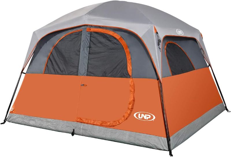 Photo 1 of (Used) UNP 6 Person Camping Tent-10'X9'X78in(H) orange