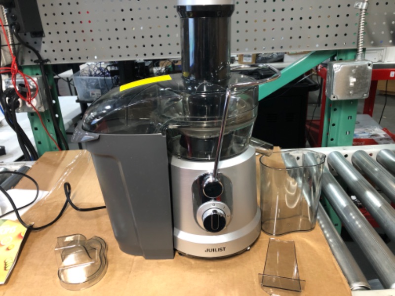 Photo 2 of (used/see notes) Juicer Machines 1000W, JUILIST Powerful Juice Extractor Machine with 3.2" Wide Mouth