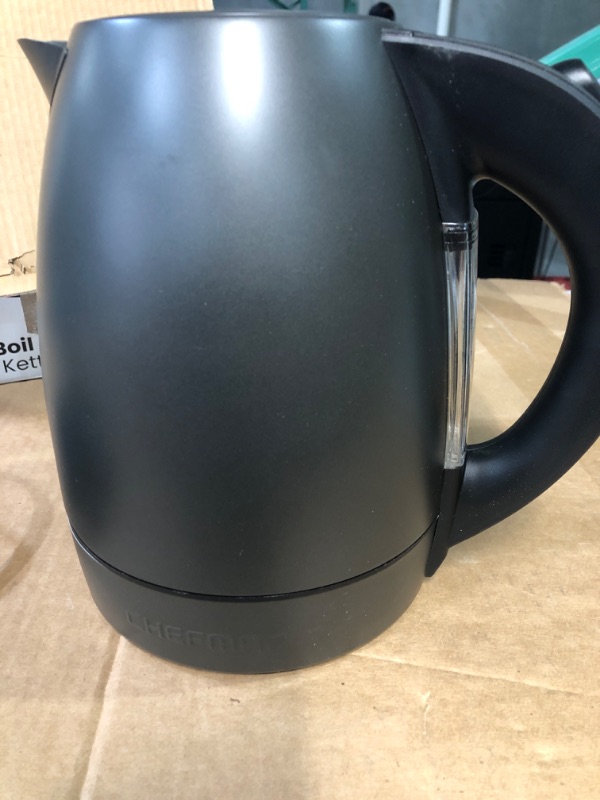 Photo 3 of (Used/similar to stock photo) Chefman Electric Tea Kettle, 1.8 Liter grey/stainless steel