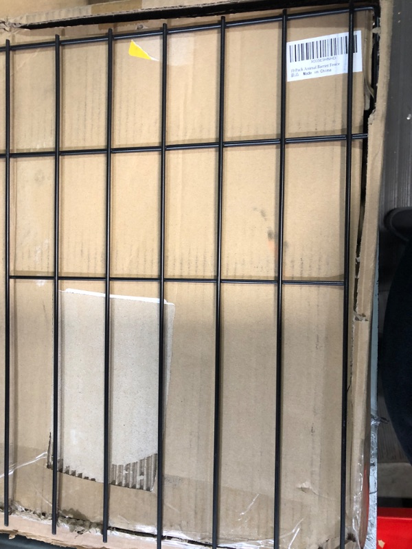 Photo 4 of (used) 19 Panels Animal Barrier Fence total Length 20.6 ft(L) X 17in(H)
