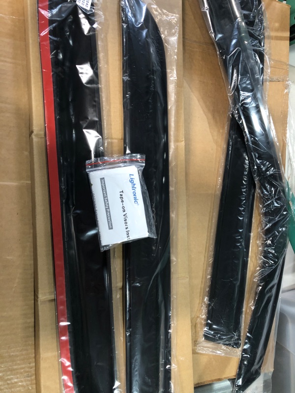 Photo 3 of (used) Lightronic WV194768, 4 PCS Set for 2016-2022 Toyota Tacoma Double Cab, black and red