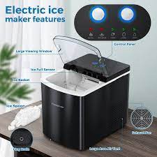 Photo 1 of * USED * 
Ice Maker Machine for Countertop, Freezimer 33 lbs/24Hrs, 9 Cubes Ready in 6 Mins Self-Cleaning Electric Ice Machine with Ice Scoop and Basket for Home Kitchen Bar Party - Black