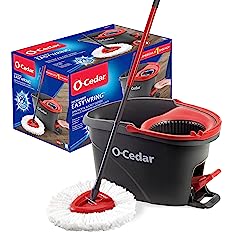 Photo 1 of * USED * 
O-Cedar EasyWring Microfiber Spin Mop and Bucket Cleaning System