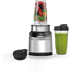 Photo 1 of * USED * 
Ninja BN401 Nutri Pro Compact Personal Blender, Auto-iQ Technology, 1100-Peak-Watts, for Frozen Drinks,