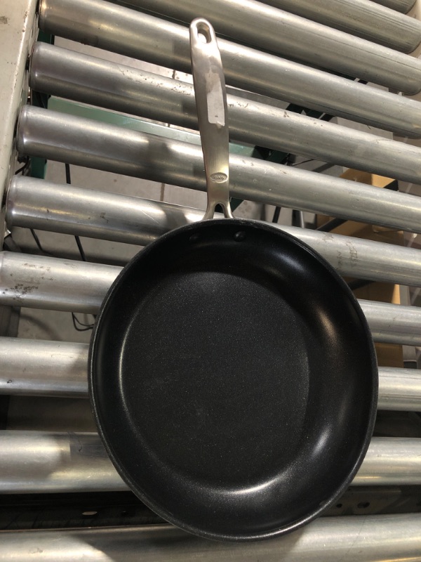 Photo 2 of *USED* 
Good Grips 10 in. Hard-Anodized Aluminum Ceramic Nonstick Frying Pan in Black