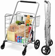 Photo 1 of *USED*
Heavy Duty Folding Shopping Cart Utility Jumbo Double Basket 330lbs