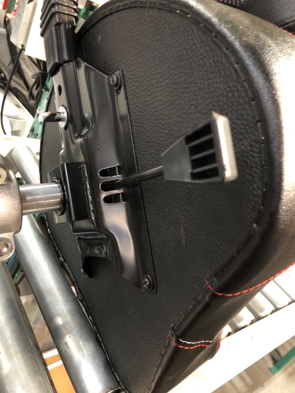 Photo 1 of *USED/HANDLEBAR IS BROKEN*
EASTROCK Drum Throne with Backrest Airlift Drum Chair Height Adjustable Motorcycle Style Heavy Duty Drum Seat with Backrest, Drum Stools with Back Rest for Drummer Adults Black-1