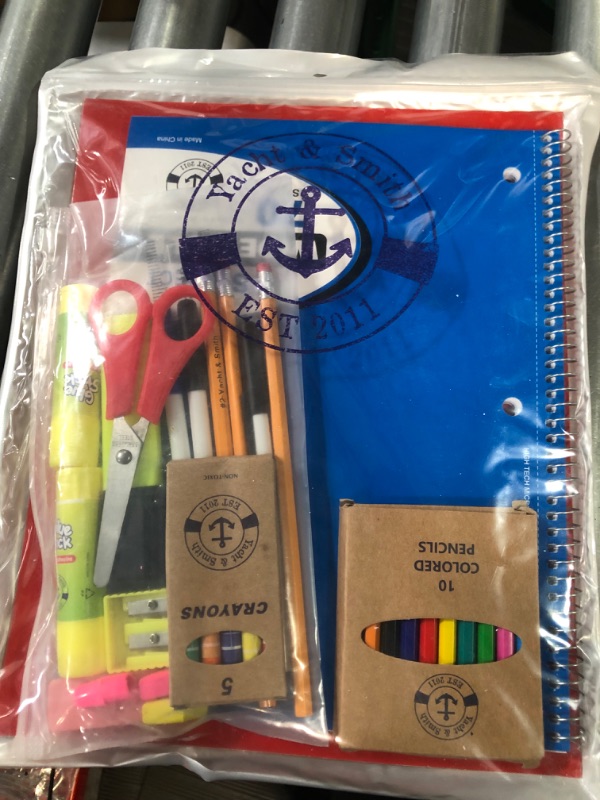 Photo 2 of 34 Piece School Supplies Kit for School Children