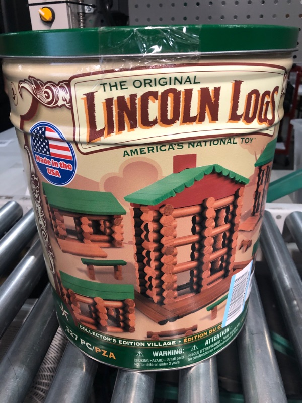 Photo 4 of (used/see notes) LINCOLN LOGS-Collector's Edition Village-327 Pieces