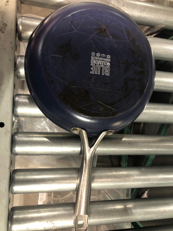 Photo 3 of (USED/SEE NOTES) Blue Diamond Cookware Ceramic Nonstick 10" Frying Pan Skillet