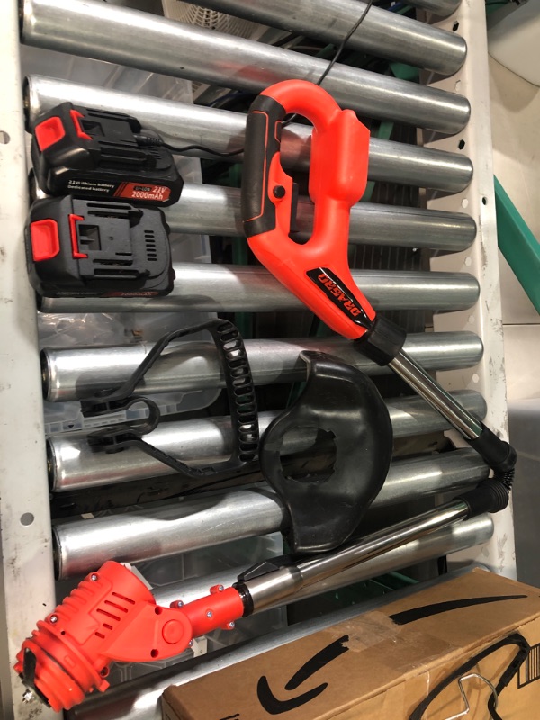 Photo 1 of (USED/PARTS ONLY) Electric Cordless Weed Wacker, 3-in-1 Grass Trimmer Brush Cutter