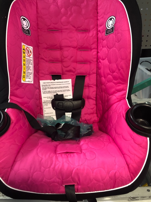 Photo 2 of Disney Baby Onlook 2-in-1 Convertible Car Seat Mouseketeer Minnie