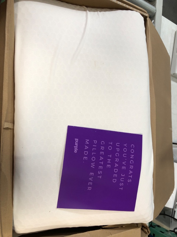 Photo 2 of *used*
Purple Harmony Pillow | The Greatest Pillow Ever Invented, Hex Grid, No Pressure Support, Stays Cool, Good Housekeeping Award Winning Pillow (Low) Standard – Low