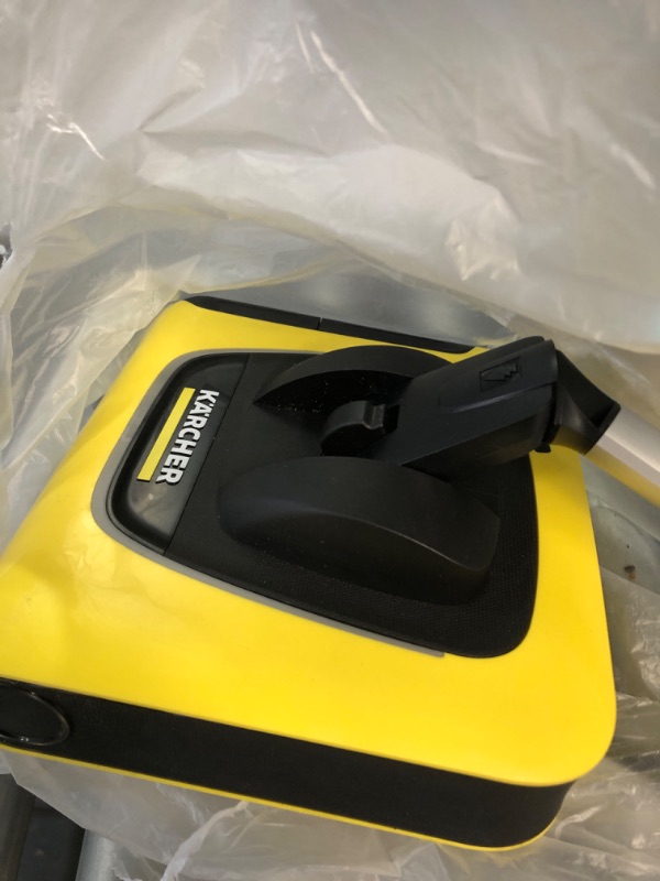 Photo 2 of * USED * 
Kärcher - KB 5 Electric Floor Sweeper Broom - Multi-Surface - Lightweight and Cordless - Ideal for Fur, Hair, Dirt, & Debris - 8.25" Cleaning Width,Yellow