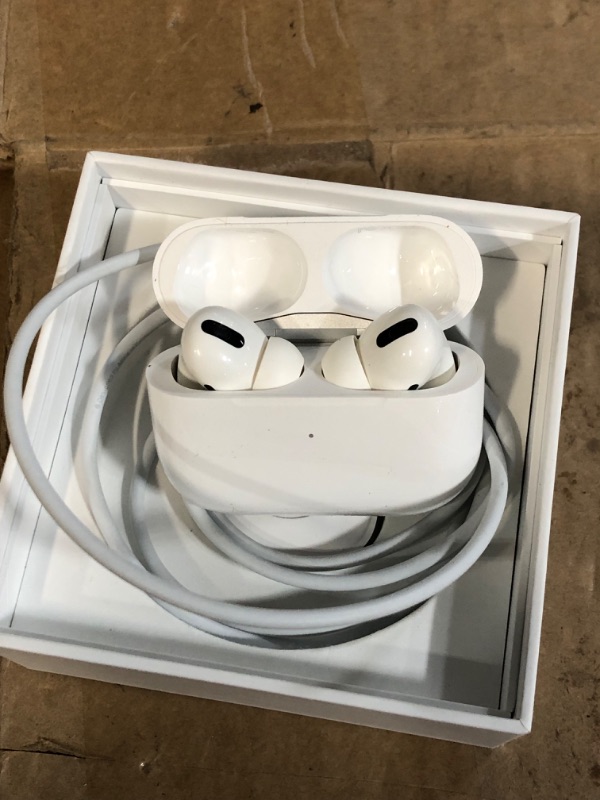 Photo 2 of **SEE NOTES**
Apple AirPods Pro True Wireless Bluetooth Headphones (1st Generation) with MagSafe