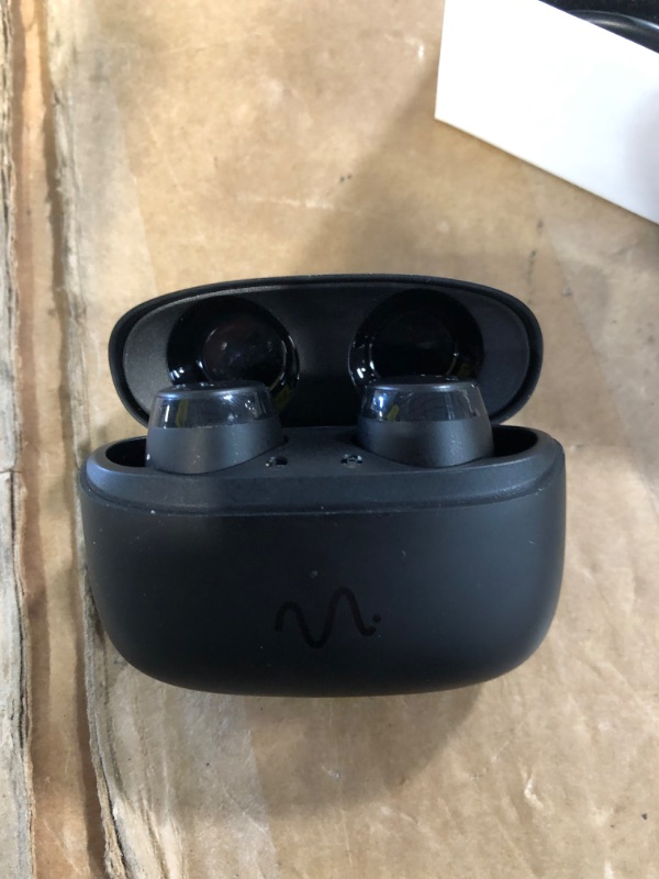 Photo 2 of *USED - UNABLE TO TEST* GUSGU True Wireless Earbuds Bluetooth Headphones, Premium Sound Quality, IPX7 Waterproof, Bluetooth Earbuds with Microphone for iPhone/Android/iPad/Laptop, Wireless Earphones Black