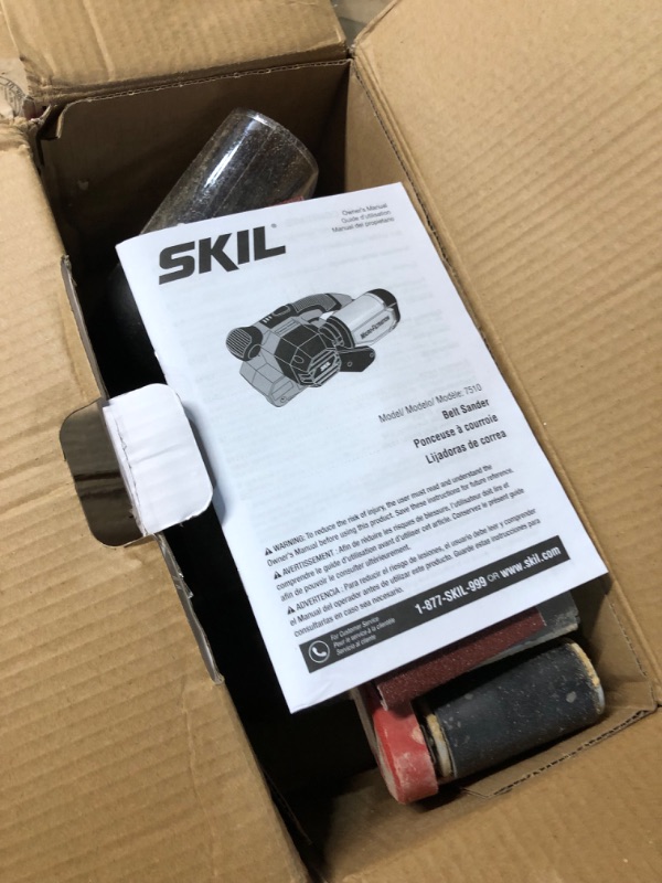 Photo 4 of *USED - SEE NOTES* Skil 7510 120 Volt 3-InchX 18-InchBelt Sander