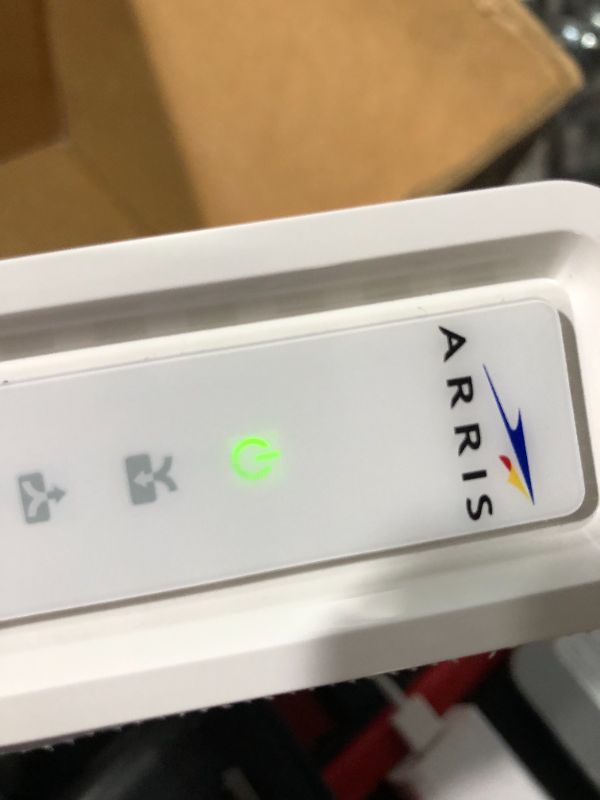 Photo 4 of ***LIGHTS UP - CAN'T TEST FURTHER***
ARRIS DOCSIS 3.1 Cable Modem