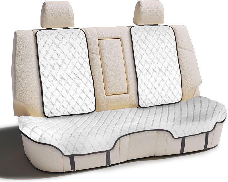 Photo 1 of *COLOR BEIGE* FH GROUP Car Seat Cushion Neosupreme Automotive Seat Cushions - Universal Fit, Rear Car Seat Cushion