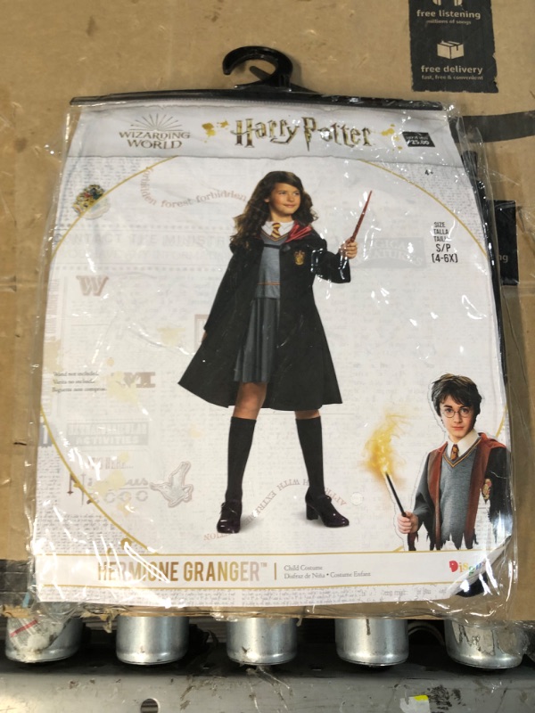 Photo 1 of Kids Harry Potter Hermione Granger Costume, Size Small 4-6X