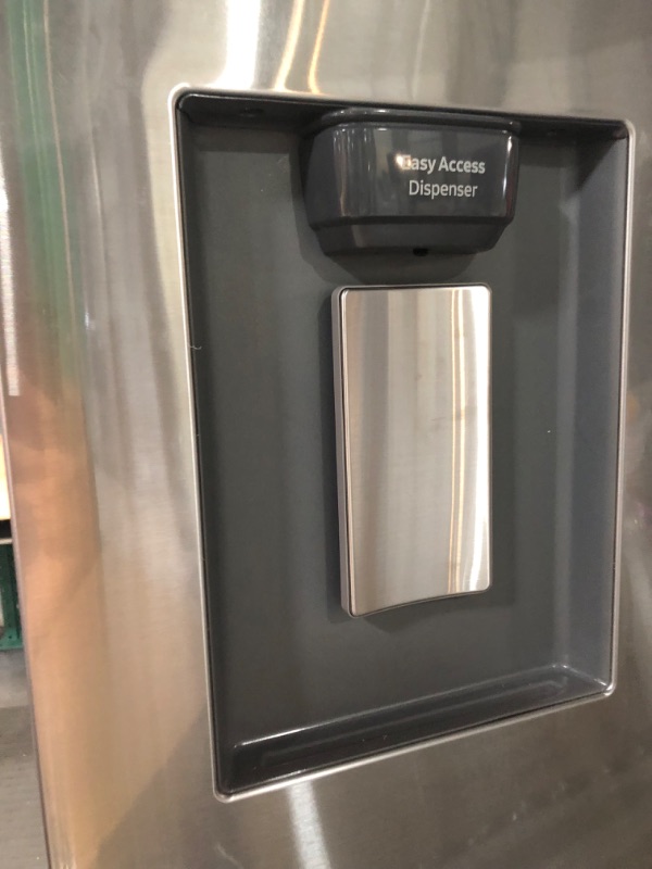 Photo 12 of 22 cu. ft. Smart 3-Door French Door Refrigerator with External Water Dispenser in Fingerprint Resistant Stainless Steel